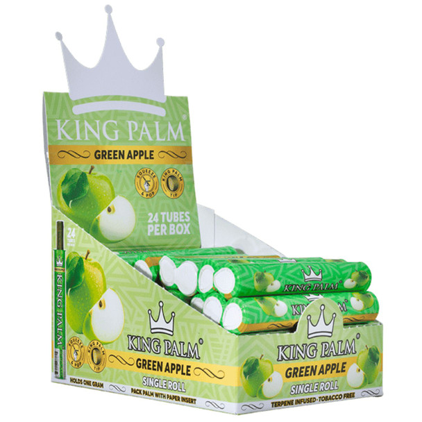 Photograph of product: King Palm - Green Apple - Single Terp Cone 1g
