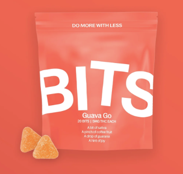 Photograph of product: Guava Go [5mg TH-oui] Oui'd Gummies || Bits