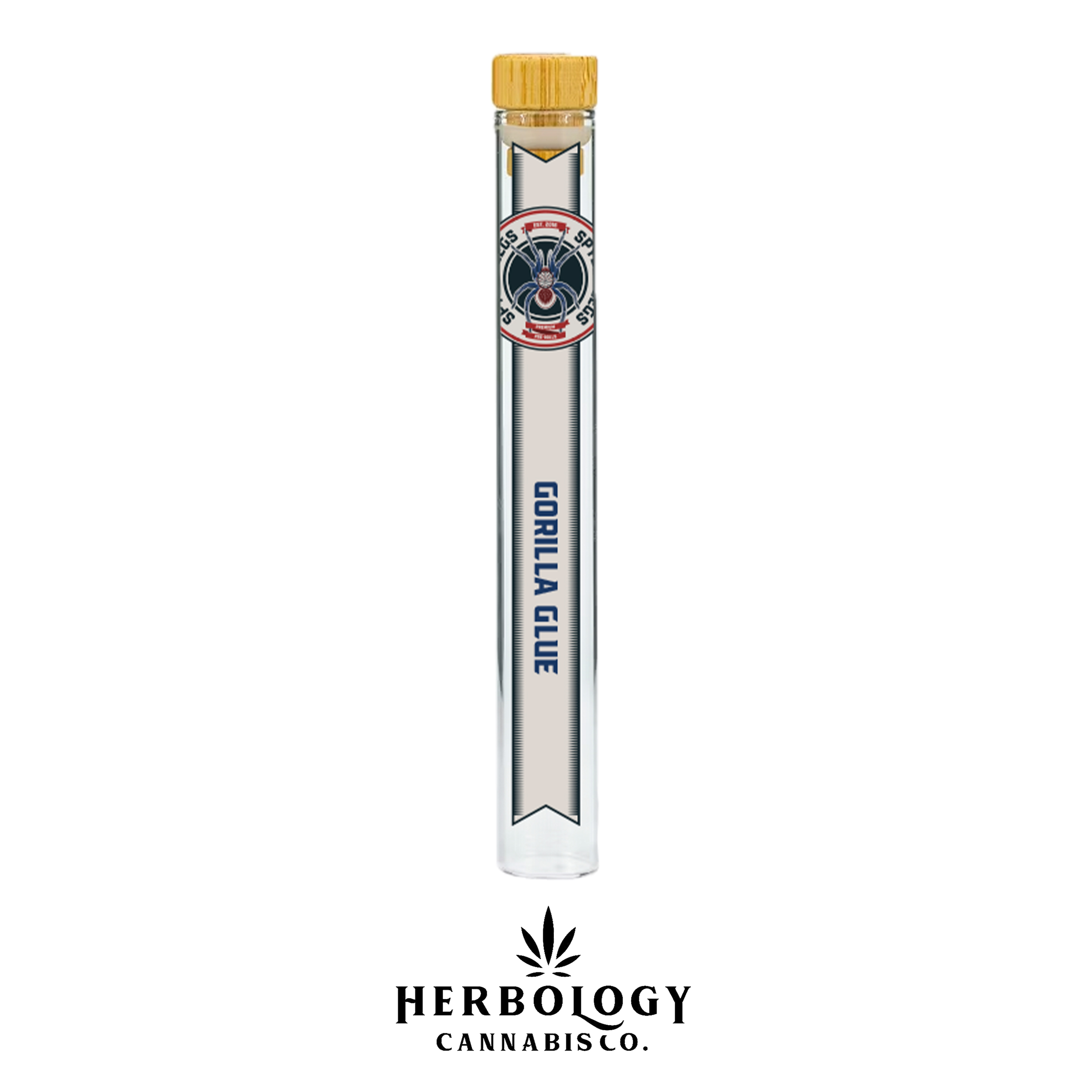Photograph of product: Spyder Legs | Infused Pre-Roll | Gorilla Glue #4 | 1.25g