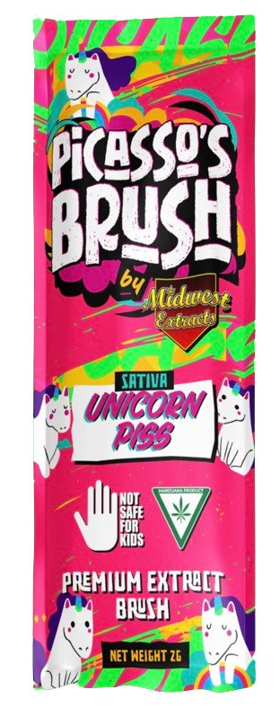 Photograph of Product: Picasso's Brush | Unicorn Piss | 2G Live Resin Brush