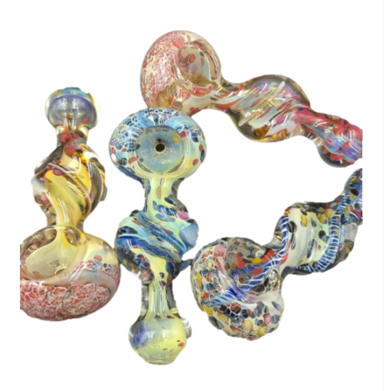 Photograph of product: Luvbuds | Pipe | 3.5" Twisted Confetti | Assorted Colors