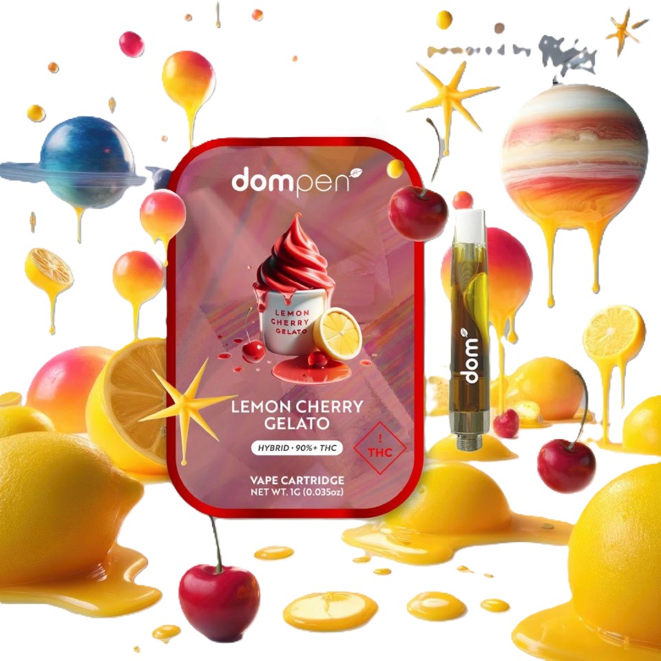 Photograph of product: Lemon Cherry Gelato Cart | 1g | Dom