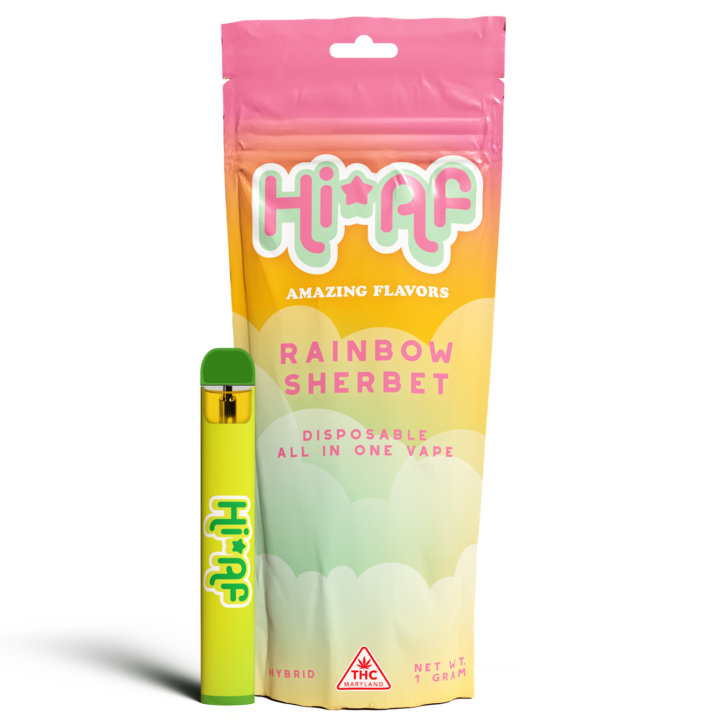 Photograph of product: Fruit Punch Disposable Vape Pen 1g
