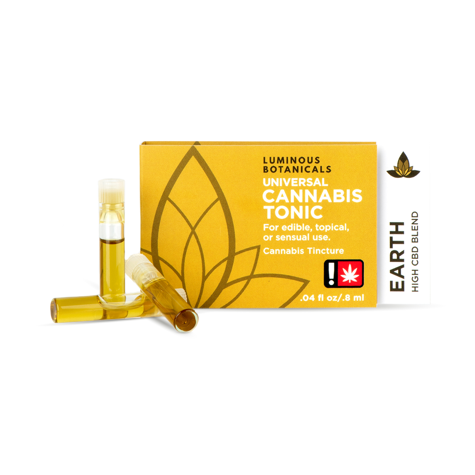 Photograph of product: CBD Earth Blend Sample Size Tincture | 0.8mL