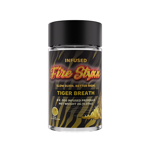 Photograph of product: Tiger Breath Fire Styxx | 4 X .5G