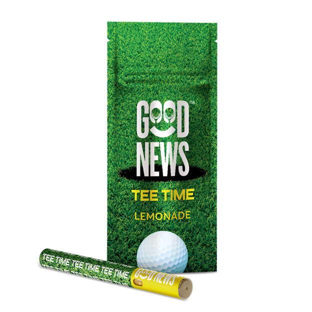 Photograph of product: Disposable Pen | Good News | Tee Time