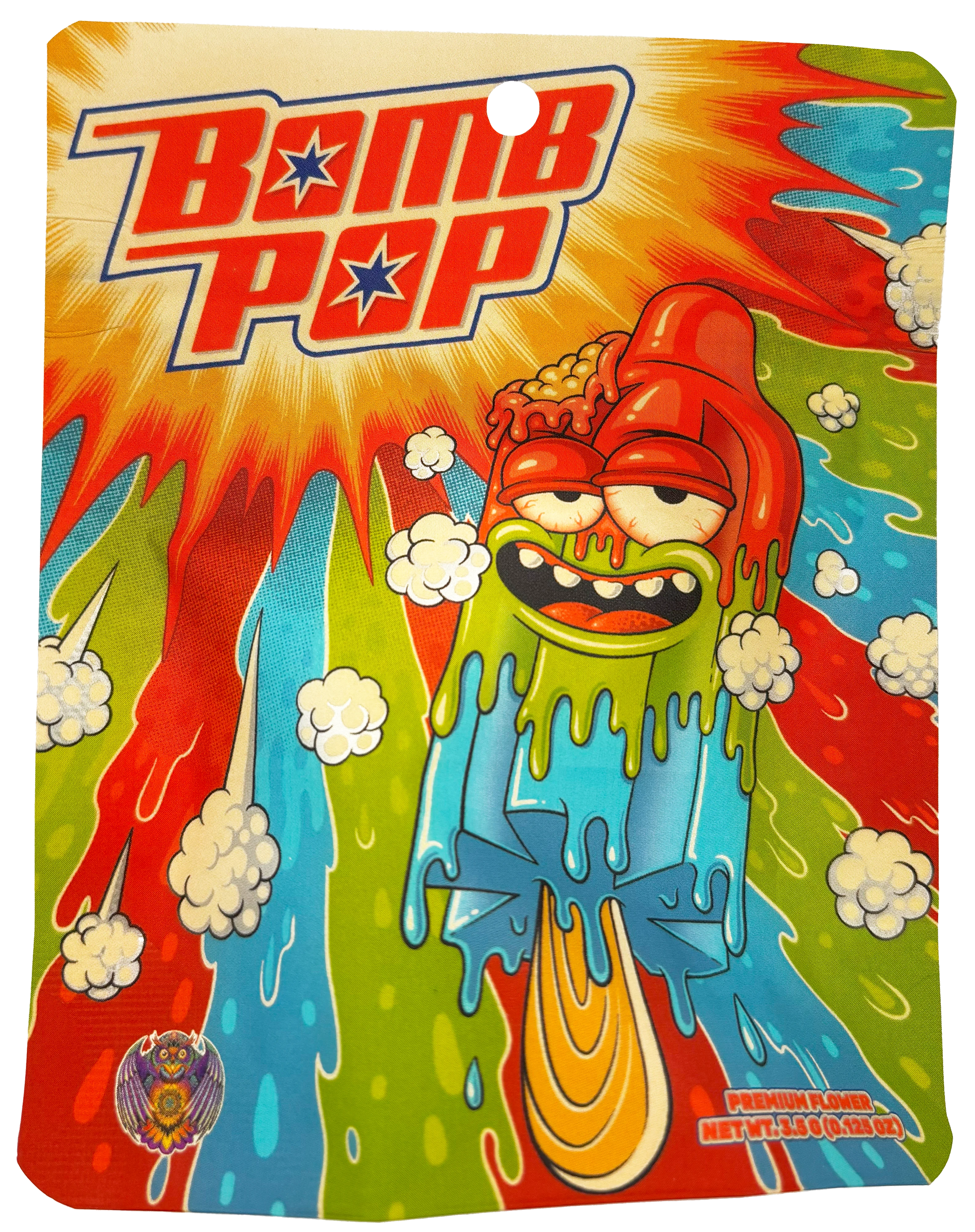 Photograph of product: Michigander Fire | Bomb Pop | Pre-Packaged Flower - 3.5g