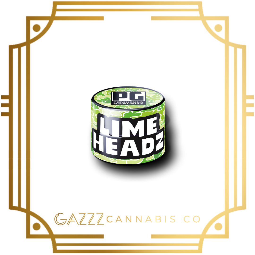 Photograph of product: Concentrate - Peninsula Gardens | Rosin - Lime Headz