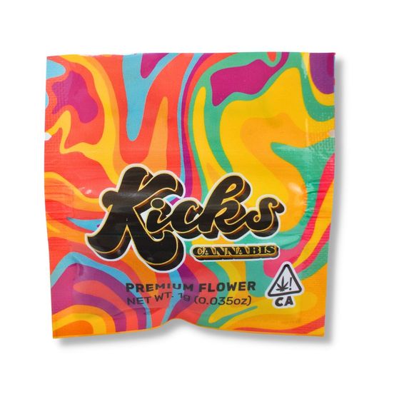 Photograph of product: Kicks Flower Black Bubblegum Horchata 1g - 