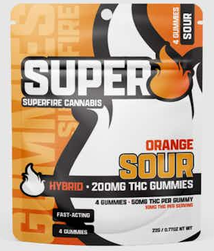 Photograph of product: Sour Orange | Gummies 200mg