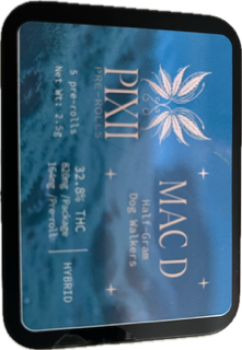 Photograph of product: PIXXII | Pre-Roll 5pk | Mac D