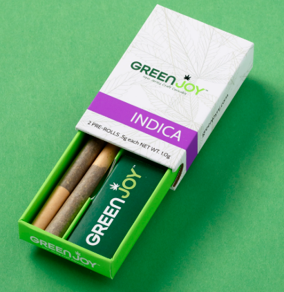 Photograph of product: Green Joy - Purple Punch - /2pk - Pre-rolls