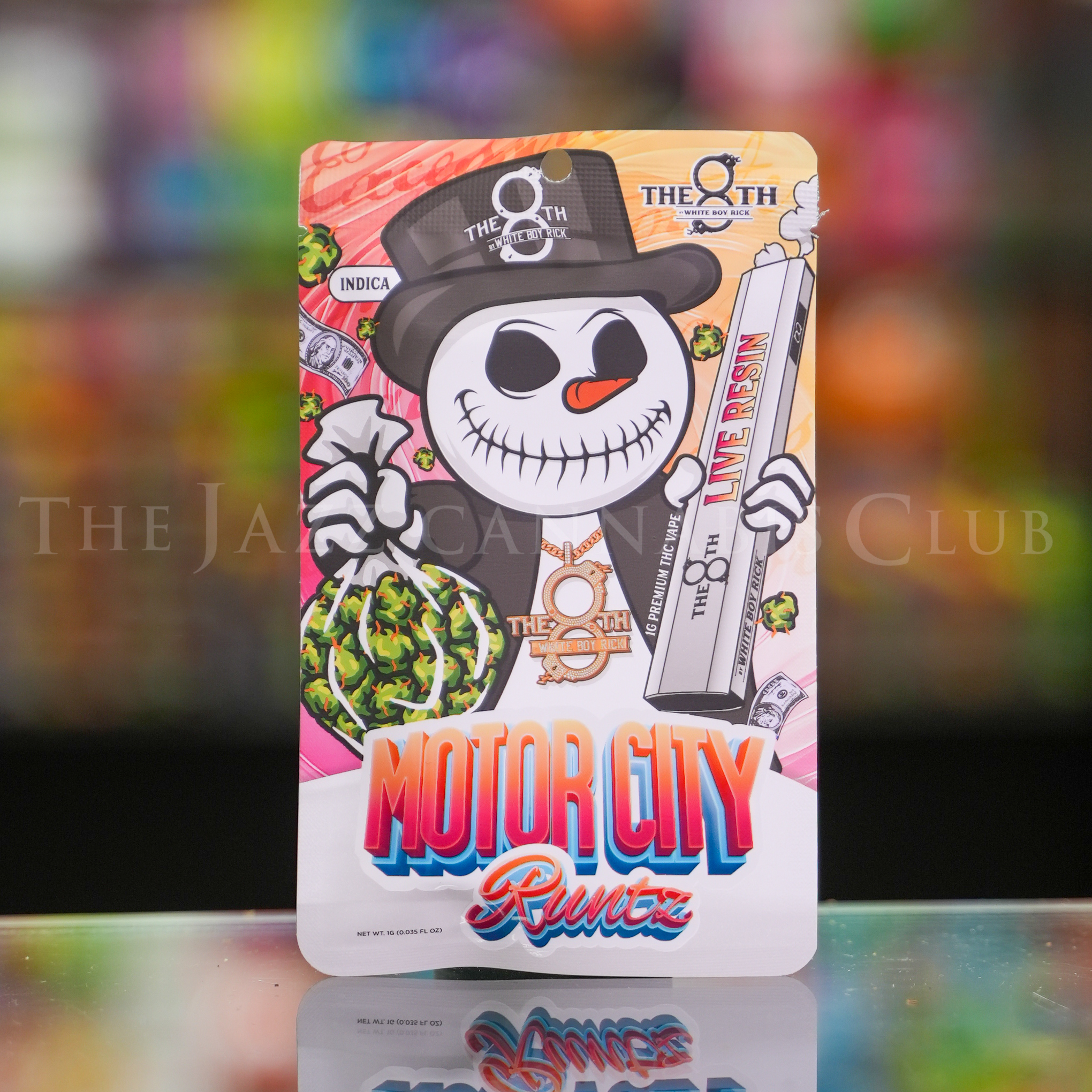 Photograph of product: The 8th White Boy Rick - Motor City Runtz(H) Live Resin Disposable Vape