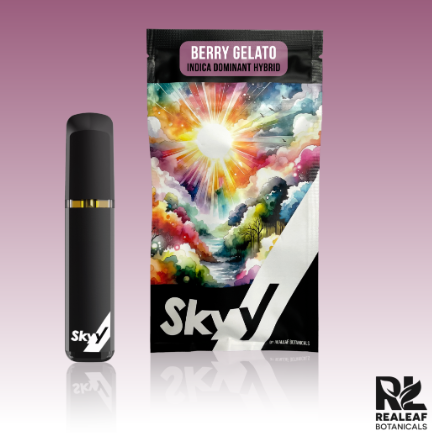 Photograph of product: SKYY BERRY GELATO DISPOSABLE 2.5G
