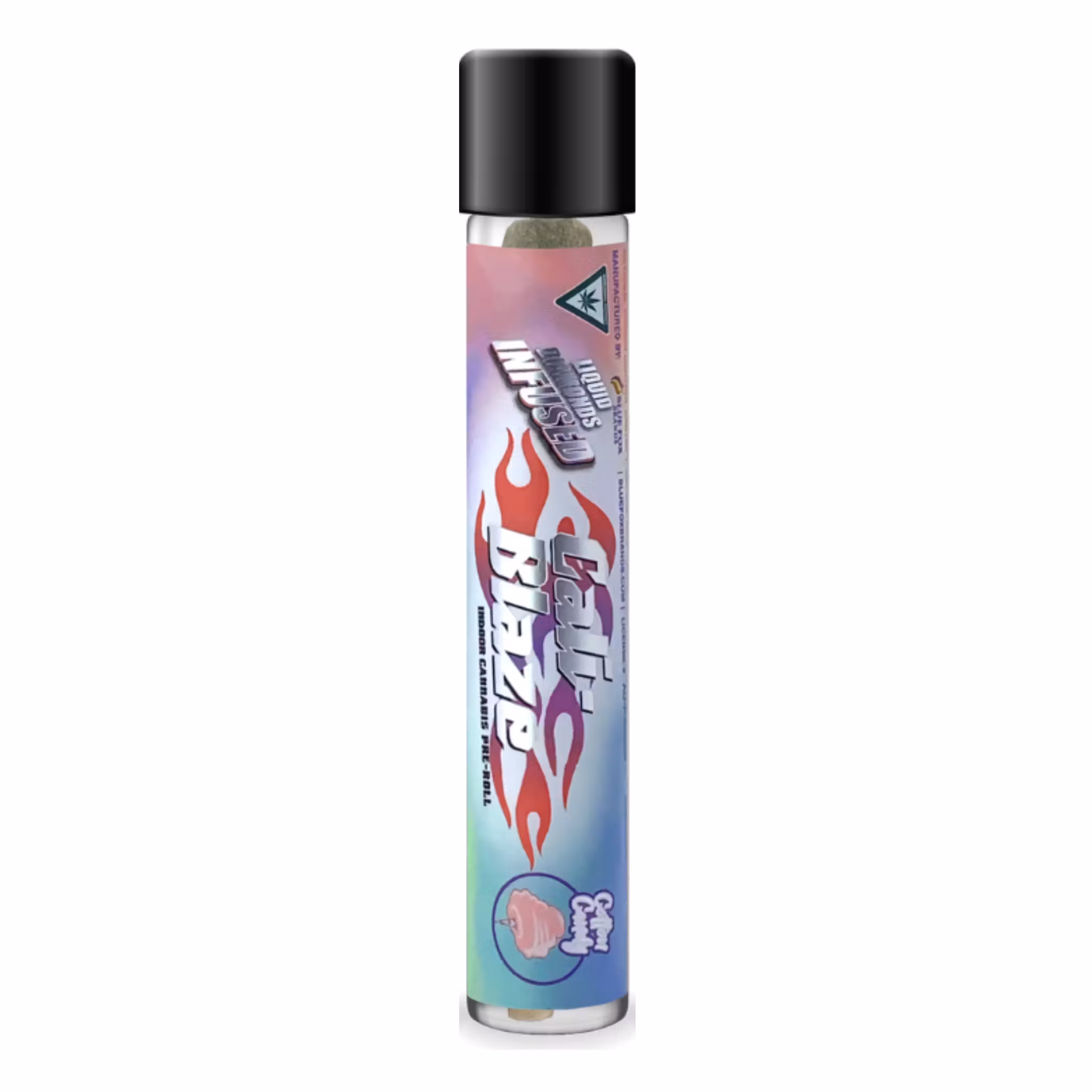 Photograph of product: Cali Blaze - Cotton Candy - Infused Preroll