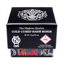 Photograph of product: ONI Cold Cure Live Rosin - 2g Bucket