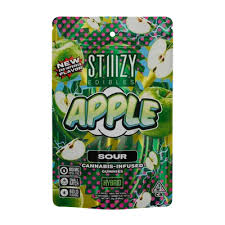 Photograph of product: Gummies Sour Green Apple 100mg