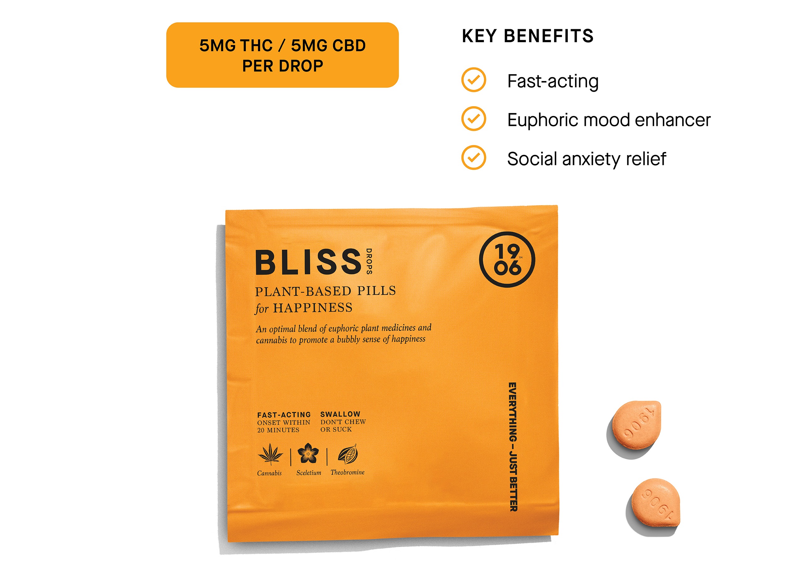 Photograph of product: 1906 | Bliss - for Happiness | 2pk