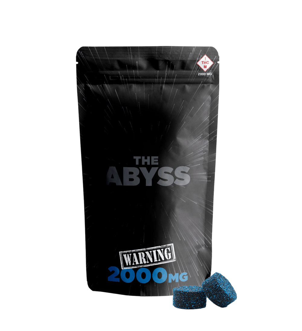 Photograph of product: 2000mg Gummies | The Abyss Blue