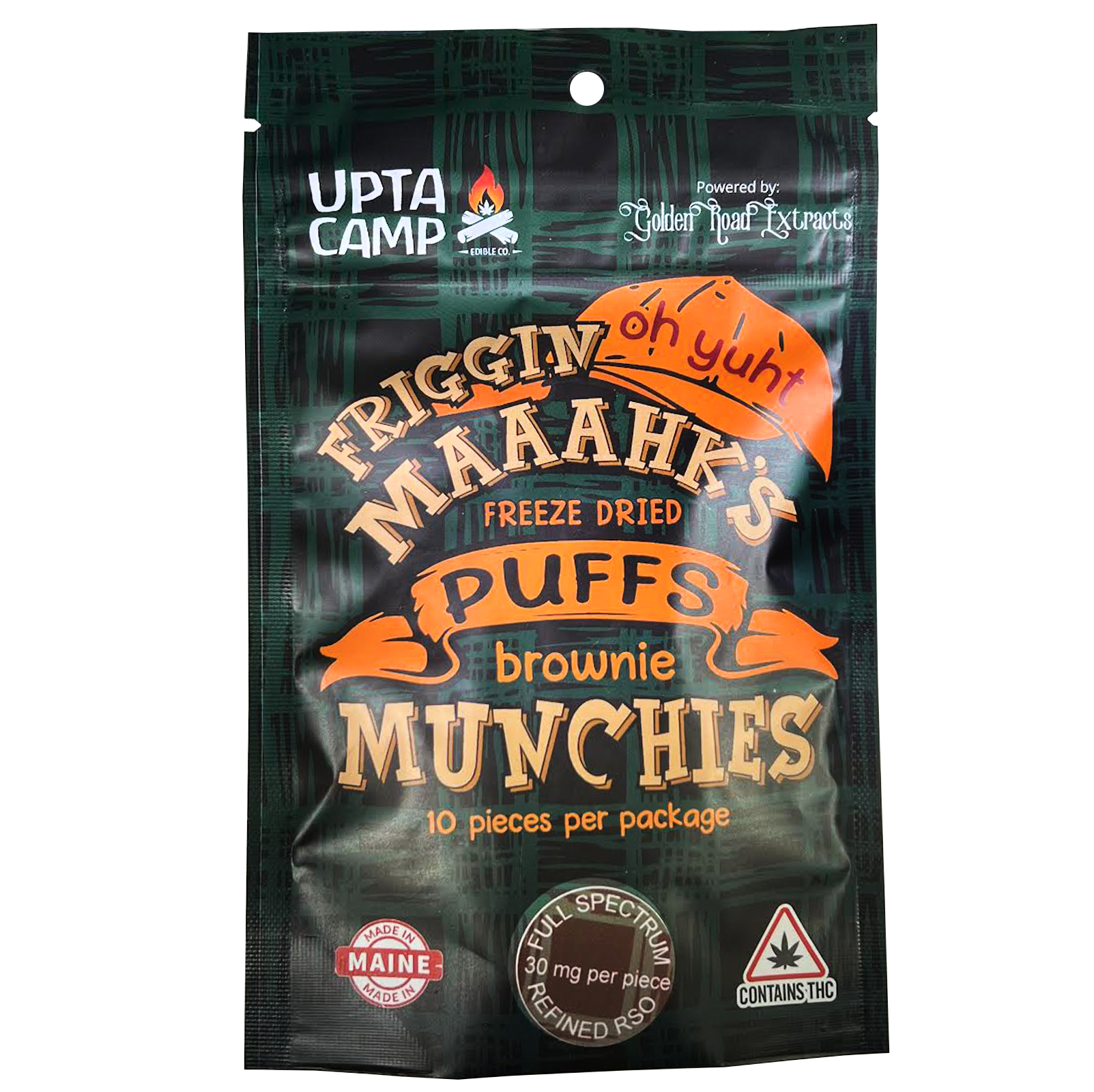 Photograph of product: Friggin Maaahk's Brownie Puffs 300 MG