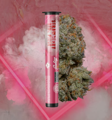 Photograph of product: EVOL STRAWBERRY SIDE PIECE 1PK PRE-ROLL
