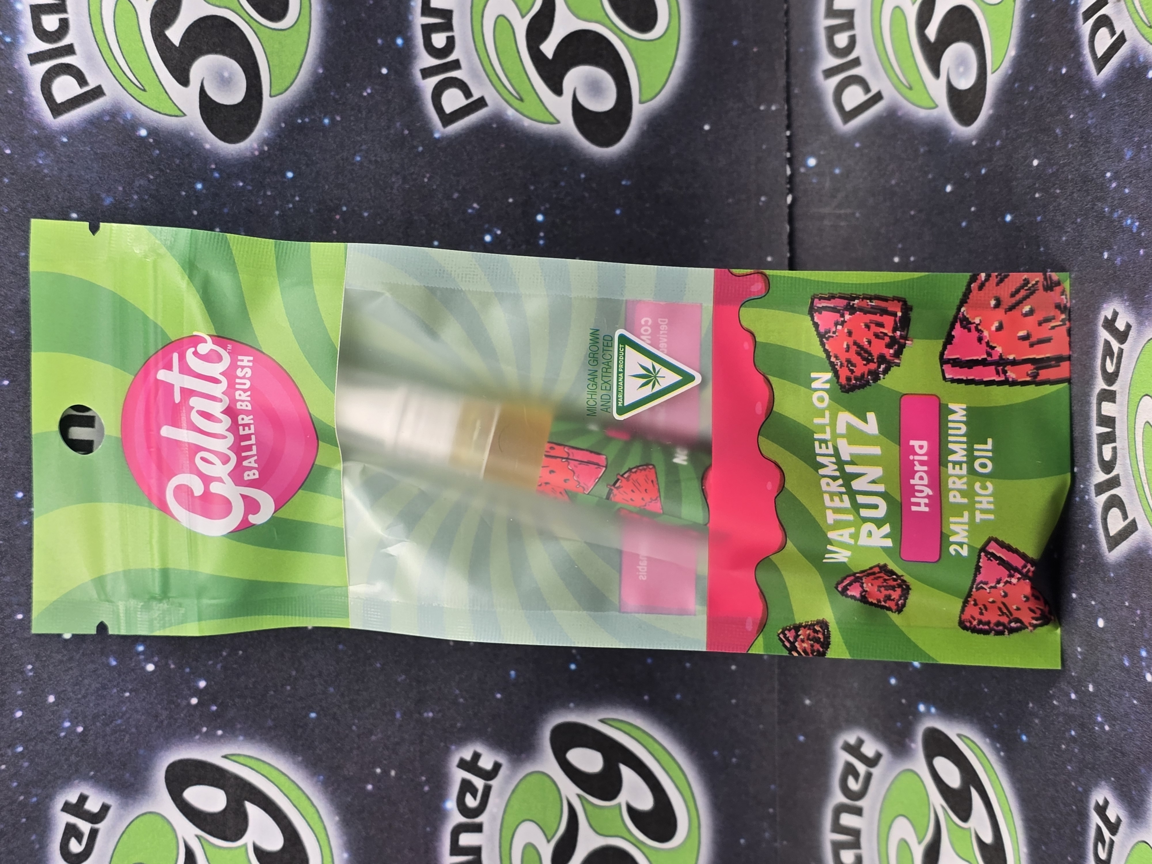 Photograph of product: Gelato Baller Brush | Watermelon Runtz Dart