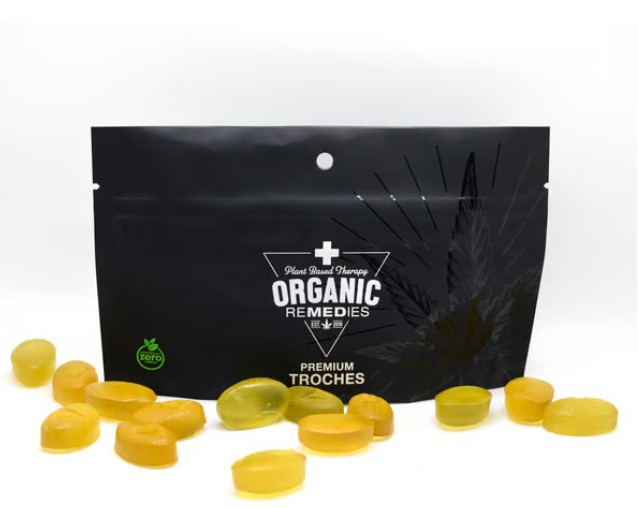 Photograph of product: Raz Lemonade Live Resin Troches | 25mg/15pk (375mg)