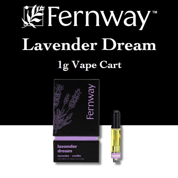 Photograph of product: Fernway - Lavender Dream - 1g - Vape Cart