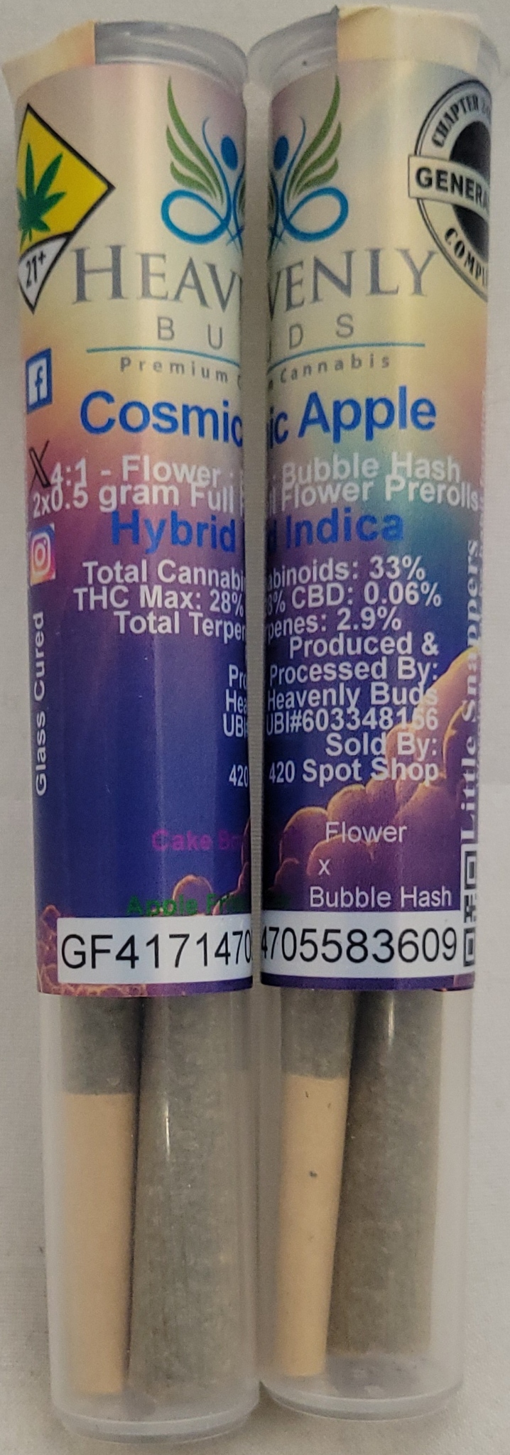 Photograph of product: Cosmic Apple | 2 Pack