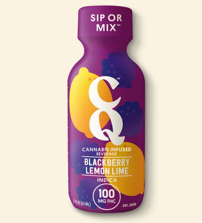 Photograph of product: Blackberry Lemon Lime Shot 2.2oz 100mg