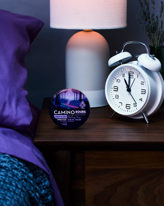 Photograph of product: Camino Blackberry Dream - 1:1:1 THC/CBD/CBN Gummies (100mg)