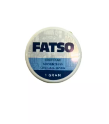 Photograph of product: Nyce | Fatso | Solventless Live au chocolat Rosin | 1g