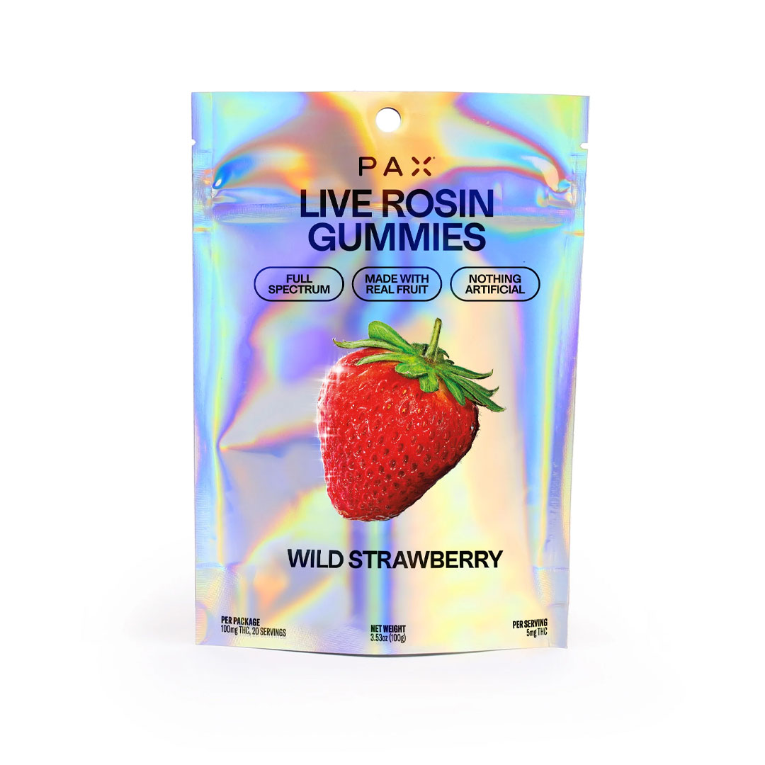 Photograph of product: PAX | Rosin Gummies | Tangerine (Oui'd)
