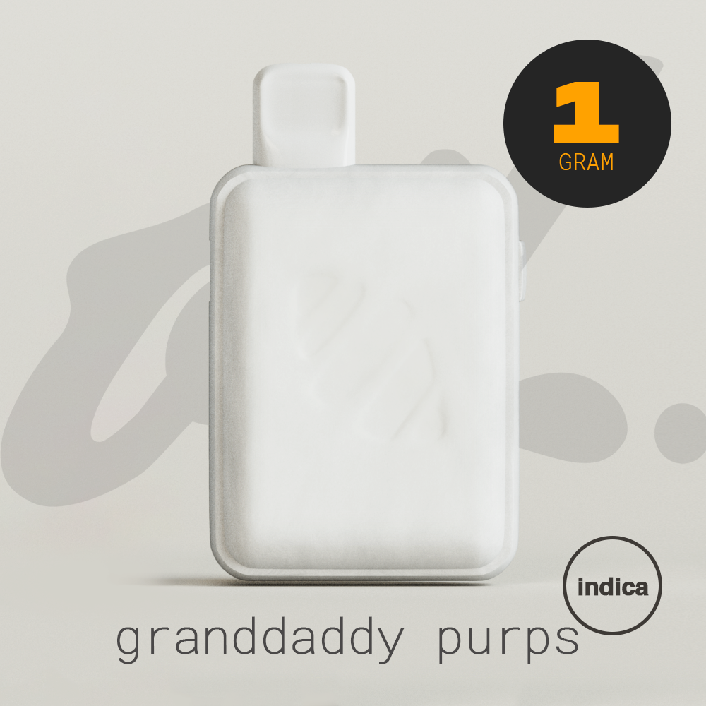 Photograph of product: OIL - Disposable - Grand Daddy Purps
