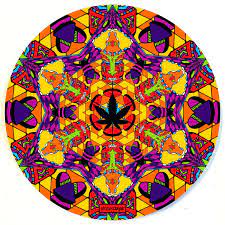 Photograph of product: Round Themed Dab Mats