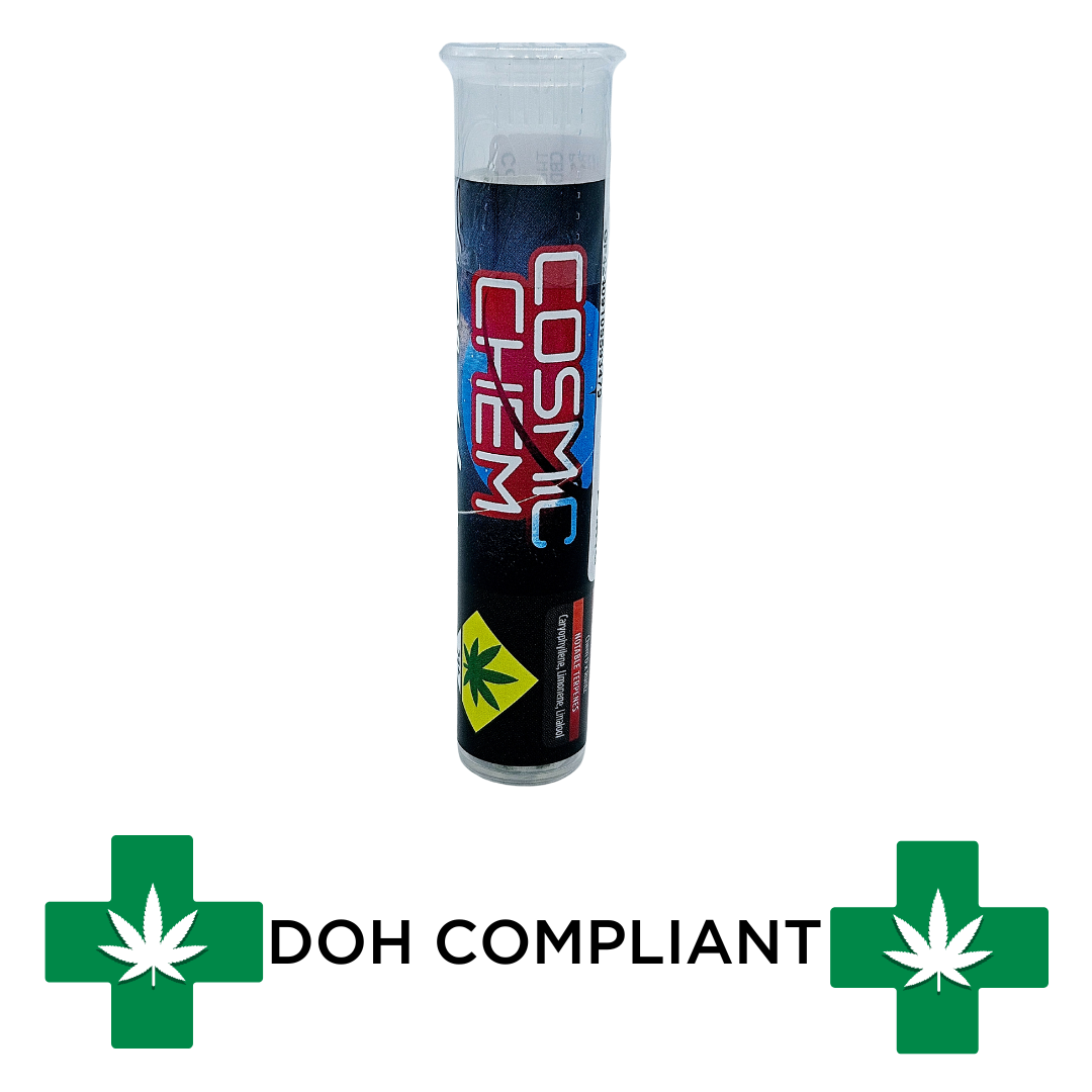 Photograph of product: DOH | Cosmic Chem Pre-Roll 2pk | 1.2g