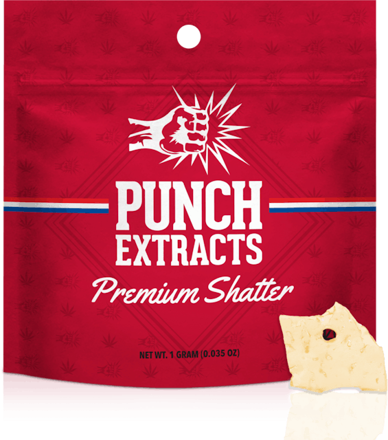 Photograph of product: Georgia Pie | 1g BHO Shatter