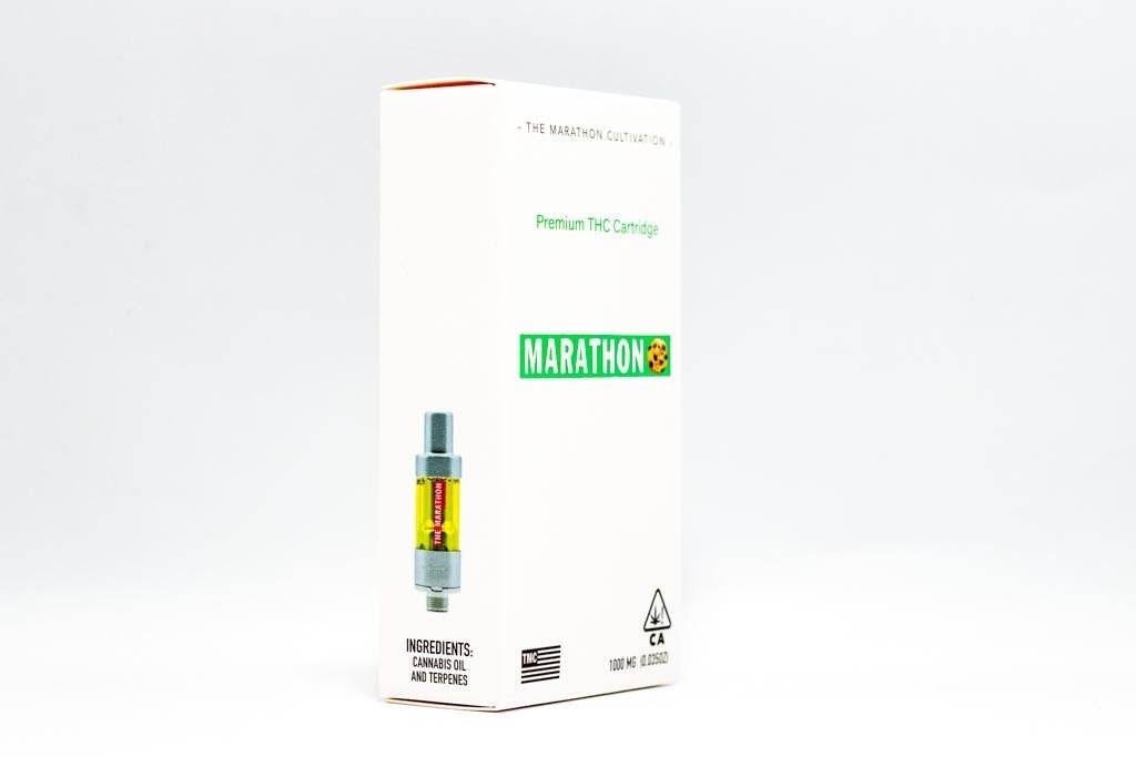 Photograph of product: The Marathon Cultivation - Marathon Cookie 1g Cartridge