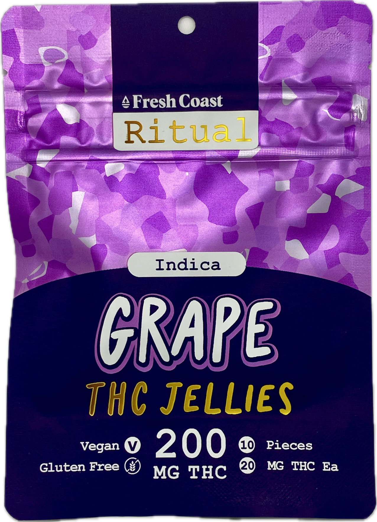 Photograph of product: Fresh Coast - Grape Jellies - 200mg