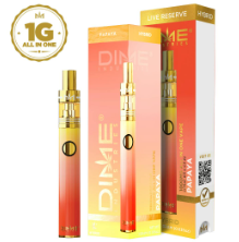 Photograph of product: Dime Industries | Papaya Live Reserve All-In-One | 1g