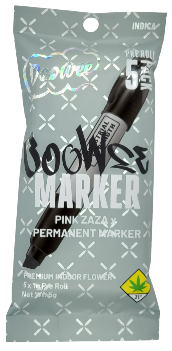 Photograph of product: Ooowee PR Pack Ooowee Marker 5 x 1g