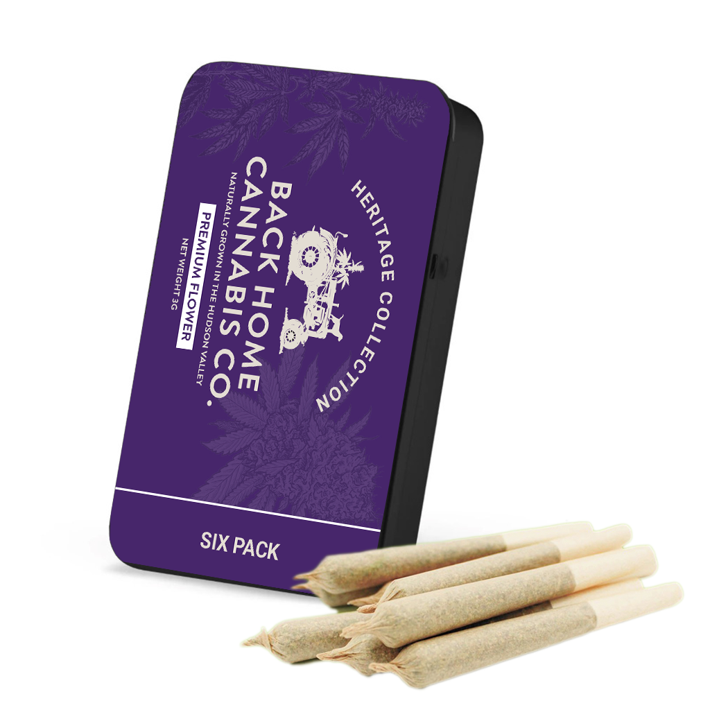Photograph of product: Back Home Oui'd | Gorilla Glue | Pre Rolls | .5g 6pk