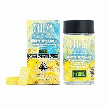 Photograph of product: Gummies Pineapple Paradise 100mg