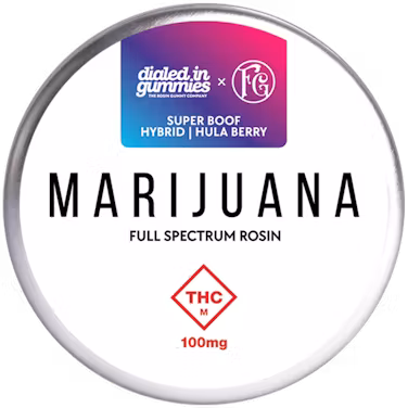 Photograph of product: Rosin LTO Super Boof Hula Berry Gummies 10pk