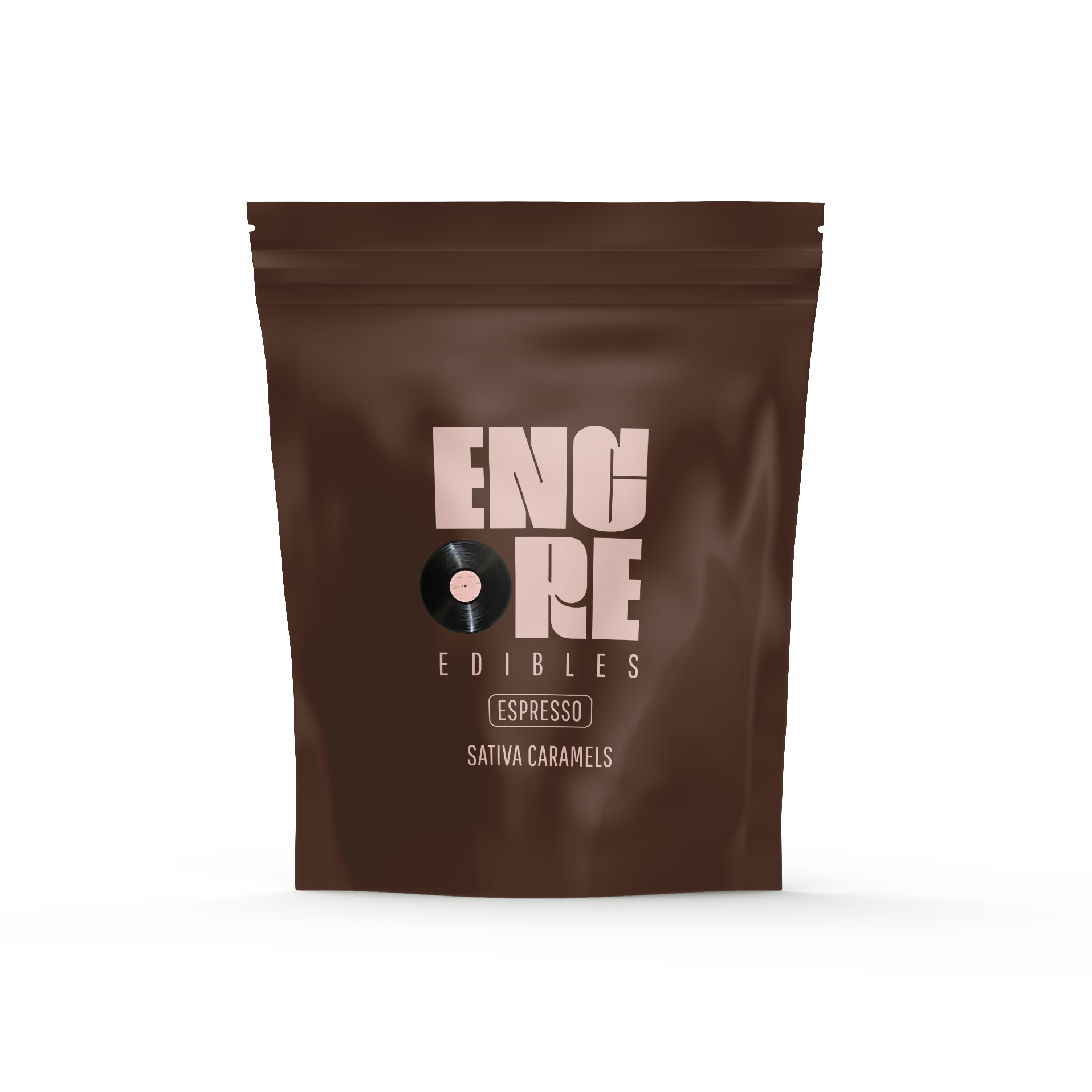 Photograph of product: Encore - Espresso Caramel Oui'd Bites 10pc - 100mg