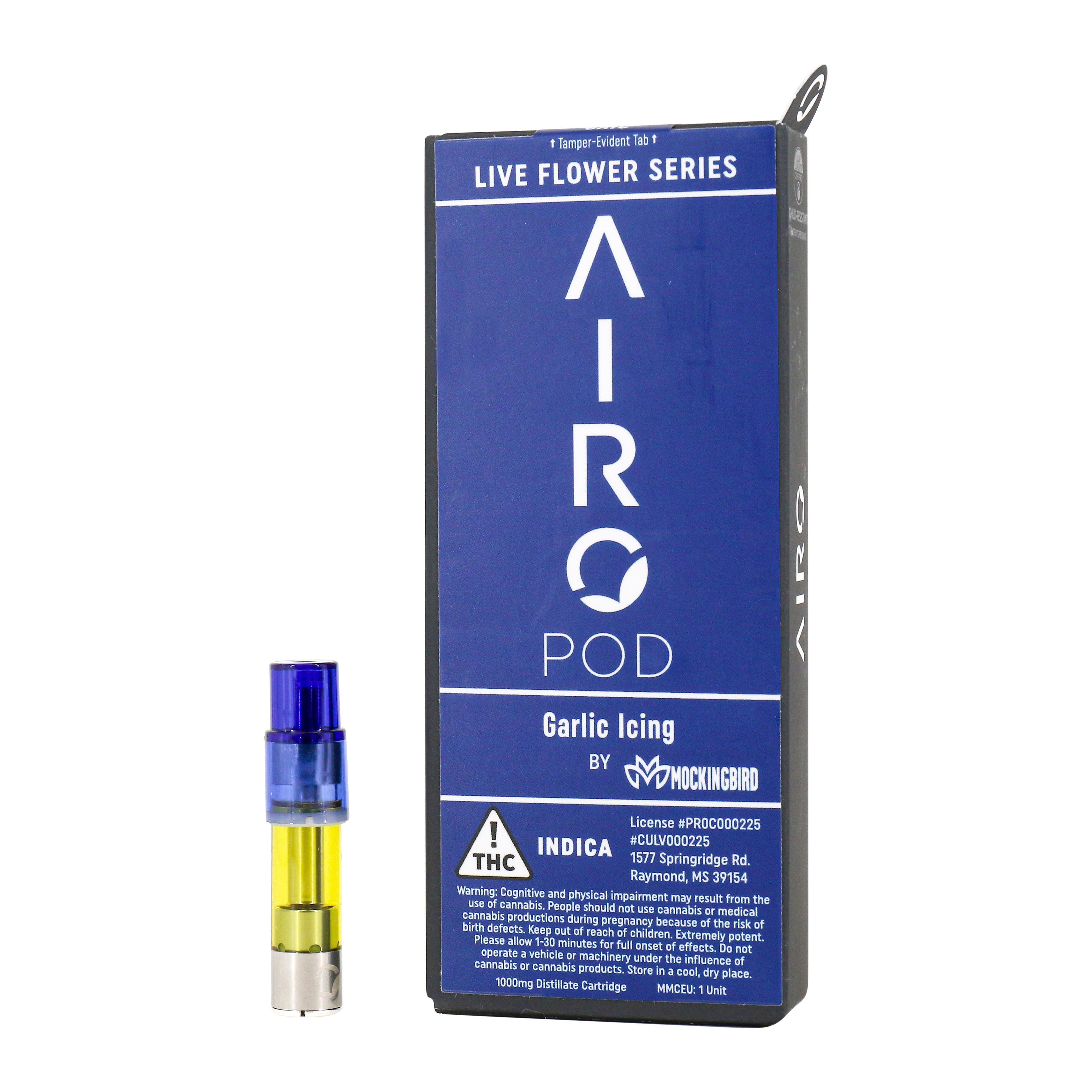 Photograph of product: Airo | 1g | Garlic Icing | Pod