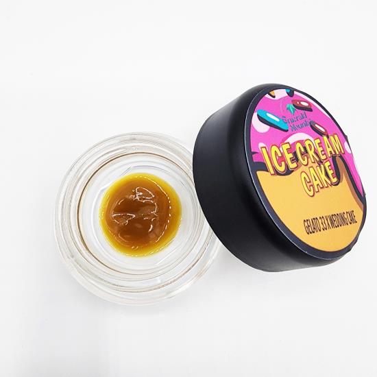 Photograph of product: Emerald Mountain - Ice Cream Cake Live Resin Badder