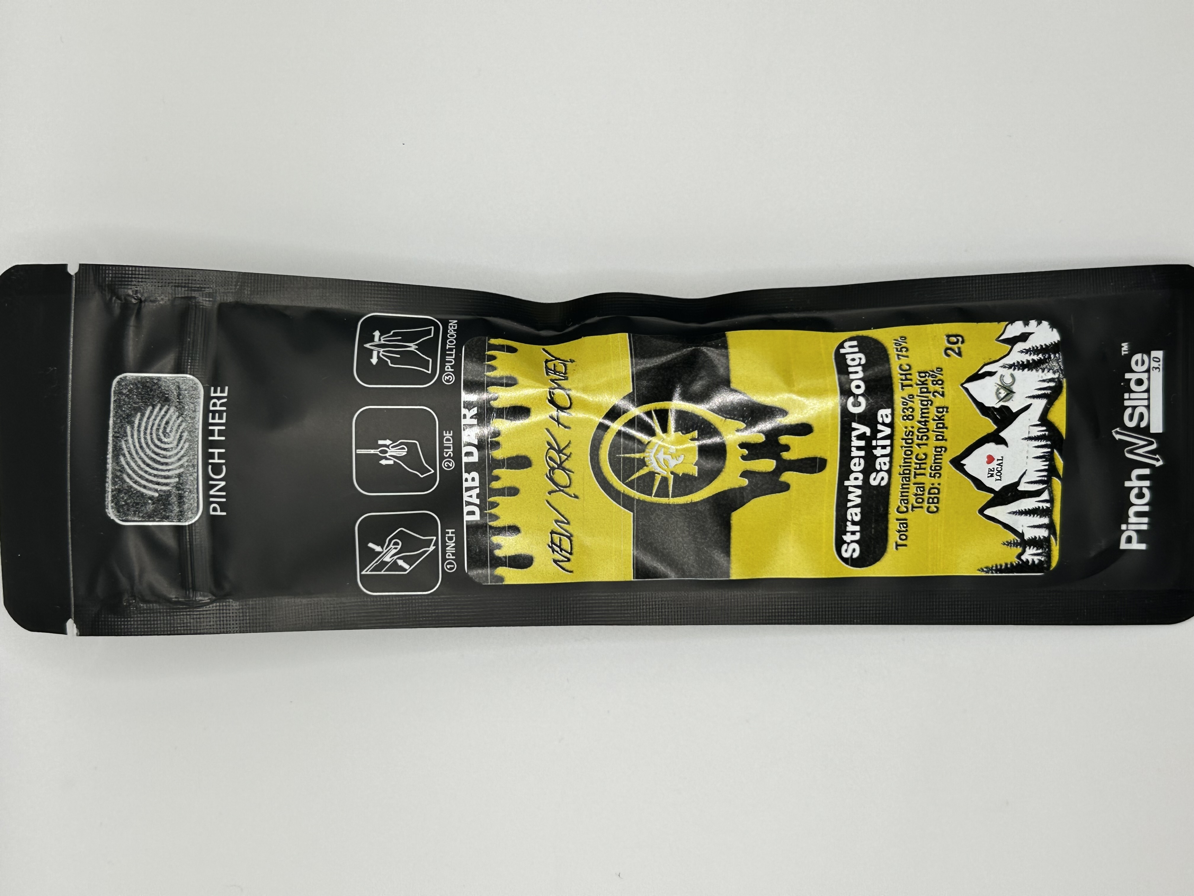 Photograph of product: NY Honey - Strawberry Cough Dab Dart