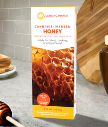 Photograph of product: Infused Honey | 8 pk | 100mg