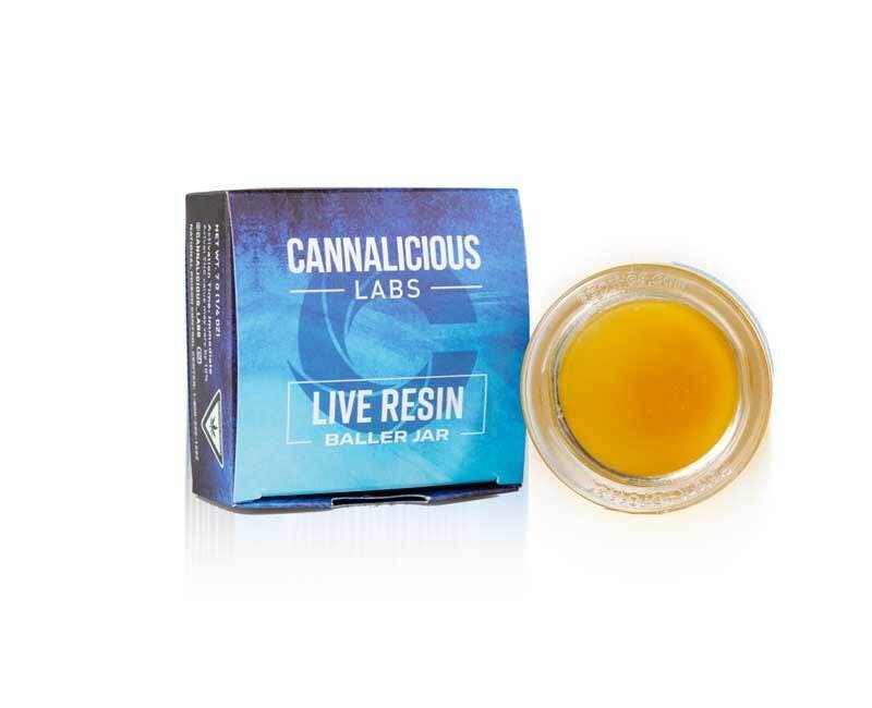 Photograph of product: Cannalicious Labs | Ghost Train Haze | Live Resin Baller Jar | Concentrate | 7g